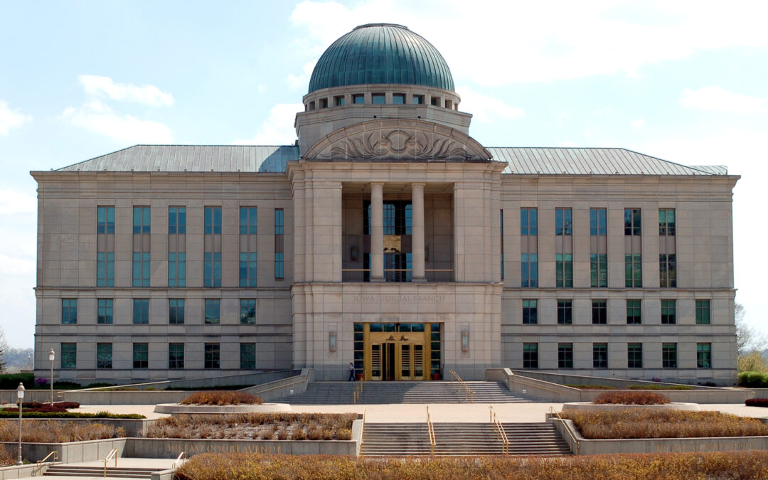Iowa Supreme Court to hear arguments in eight appeals Dec. 14 and 15